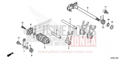 BARILLET DE SELECTION GLR1251WHH de 2017